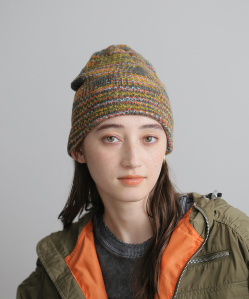 【セール】ANNA SUI NYC / アナスイエヌワイシー MIXカラー ニットキャップ（ニットキャップ/ビーニー）｜ANNA SUI NYC（アナ スイ エヌ ワイ シー）