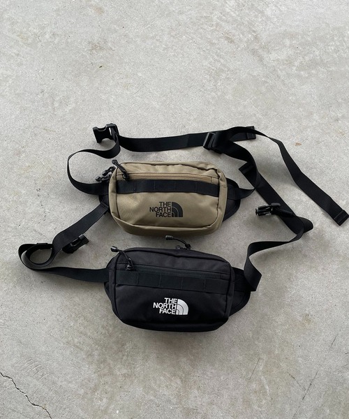 THE NORTH FACE（ザノースフェイス）の「【THE NORTH FACE】CAMP HIP SACK（ボディバッグ/ウエストポーチ・レディース・ブラック/オリーブ/オレンジ・FREE）」の4枚目の写真