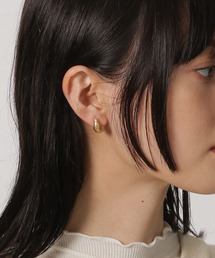 LAKOLE | ワーンワイドぷっくりノンホールピアス / 156254(イヤリング)