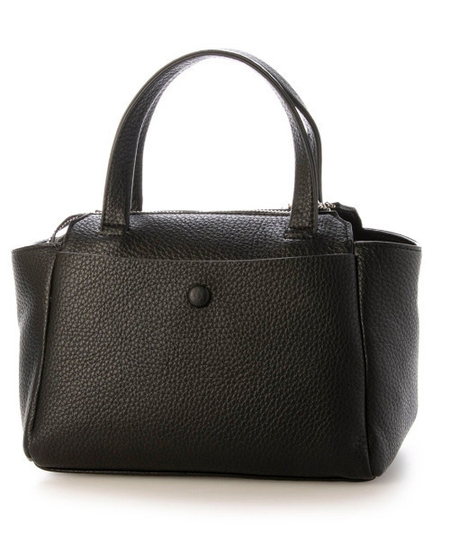 cache cache(カシュ カシュ)の「カシュカシュ cachecache / ポーチ付ダブルフェイスミニボストンバッグ(ショルダーバッグ・レディース・ベージュ/グレー系その他/ブラック・FREE)」の11枚目の写真