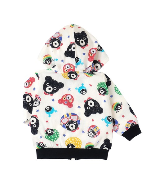 DOUBLE_B（ダブルビー）の「All-Stars総柄パーカー（パーカー・キッズ・マルチ・80ｃｍ/90cm/100cm/110cm/120cm/130cm）」の4枚目の写真