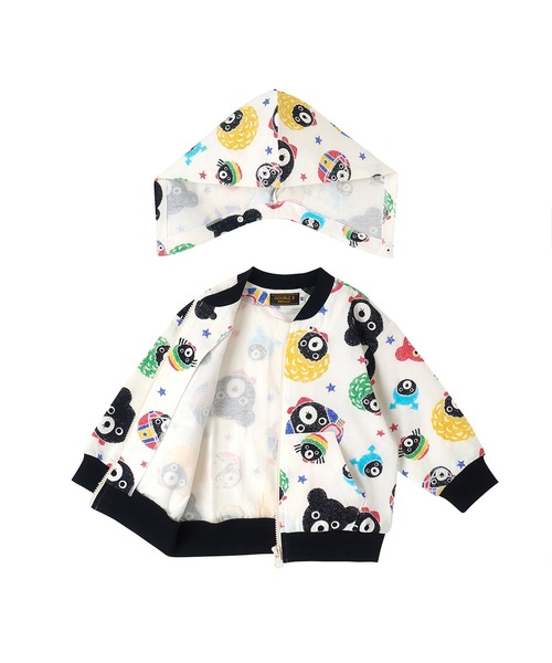 DOUBLE_B（ダブルビー）の「All-Stars総柄パーカー（パーカー・キッズ・マルチ・80ｃｍ/90cm/100cm/110cm/120cm/130cm）」の5枚目の写真