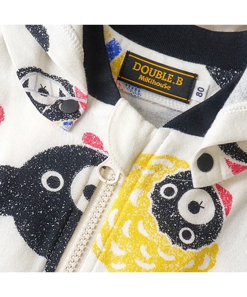 DOUBLE_B（ダブルビー）の「All-Stars総柄パーカー（パーカー・キッズ・マルチ・80ｃｍ/90cm/100cm/110cm/120cm/130cm）」の6枚目の写真