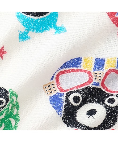 DOUBLE_B（ダブルビー）の「All-Stars総柄パーカー（パーカー・キッズ・マルチ・80ｃｍ/90cm/100cm/110cm/120cm/130cm）」の7枚目の写真