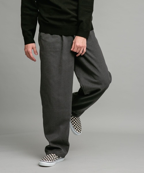 URBAN RESEARCH Sonny Label(アーバンリサーチサニーレーベル)の「裏起毛ユーティリティイージーパンツ(その他パンツ・メンズ・ブラウン/ブラック/チャコールグレー・MEDIUM/LARGE)」の1枚目の写真