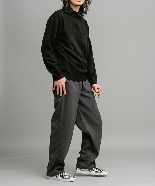 URBAN RESEARCH Sonny Label(アーバンリサーチサニーレーベル)の「裏起毛ユーティリティイージーパンツ(その他パンツ・メンズ・ブラウン/ブラック/チャコールグレー・MEDIUM/LARGE)」の22枚目の写真