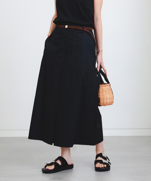 B:MING by BEAMS（ビーミングバイビームス）の「ベイカー タック ワイド パンツ（S～L）（その他パンツ・レディース・ブルー系その他/ネイビー/ブラウン系その他・MEDIUM/LARGE/SMALL）」の3枚目の写真