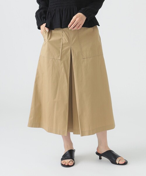 B:MING by BEAMS（ビーミングバイビームス）の「ベイカー タック ワイド パンツ（S～L）（その他パンツ・レディース・ブルー系その他/ネイビー/ブラウン系その他・MEDIUM/LARGE/SMALL）」の4枚目の写真