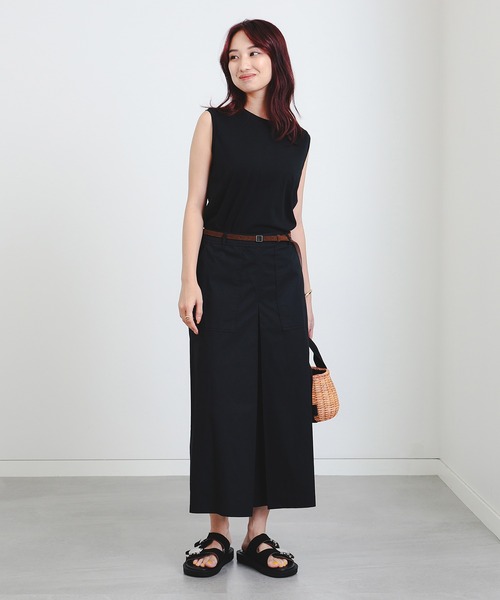 B:MING by BEAMS（ビーミングバイビームス）の「ベイカー タック ワイド パンツ（S～L）（その他パンツ・レディース・ブルー系その他/ネイビー/ブラウン系その他・MEDIUM/LARGE/SMALL）」の6枚目の写真