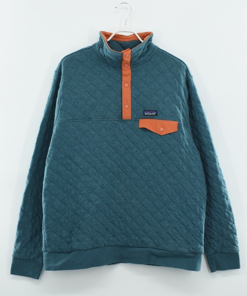 patagonia(パタゴニア)の「【ヴィンテージ古着】Patagonia キルティング スナップボタン スウェット(スウェット・メンズ・ブルー・X-LARGE)」の2枚目の写真