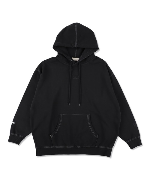 Disney x WDS BLACK HOODED SWEATSHIRT（パーカー）｜Disney