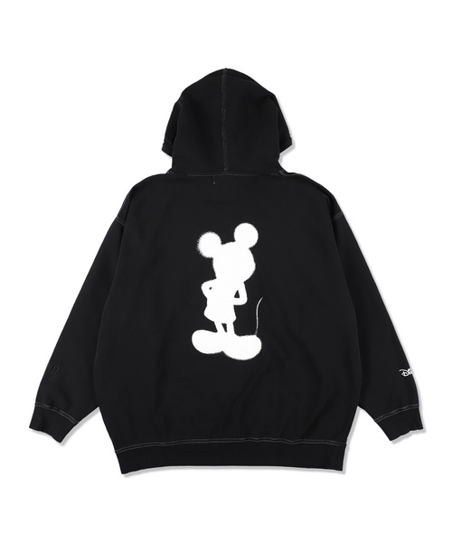Disney x WDS BLACK HOODED SWEATSHIRT（パーカー）｜Disney