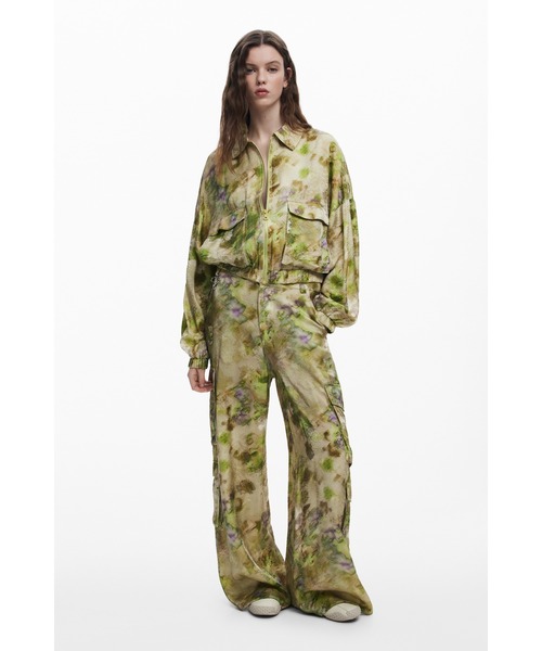 Desigual（デシグアル）の「【Desigual×Collina Strada】GARDCOLLINA グランジガーリーロングパンツ（その他パンツ・レディース・グリーン・L/M/S/XS）」の6枚目の写真