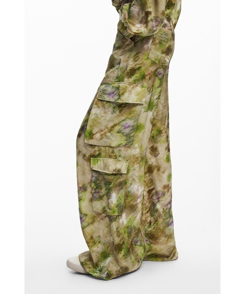 Desigual（デシグアル）の「【Desigual×Collina Strada】GARDCOLLINA グランジガーリーロングパンツ（その他パンツ・レディース・グリーン・L/M/S/XS）」の5枚目の写真