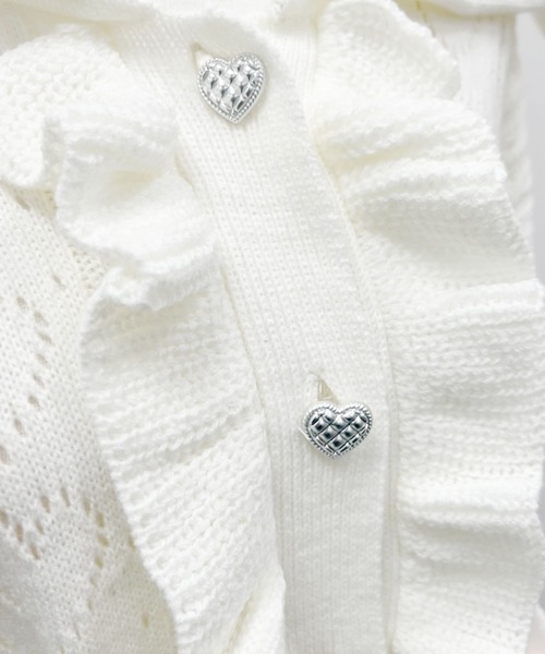 セール】セーラ襟フリルカーディガン(カーディガン/ボレロ セール】セーラ襟フリルカーディガン(カーディガン/ボレロ