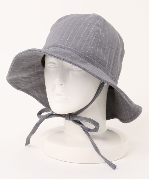 ORIENT MILLINERY(オリエント ミリナリー)の「JANE【ジェーン】(ハット・レディース・グレー/キナリ・FREE)」の4枚目の写真