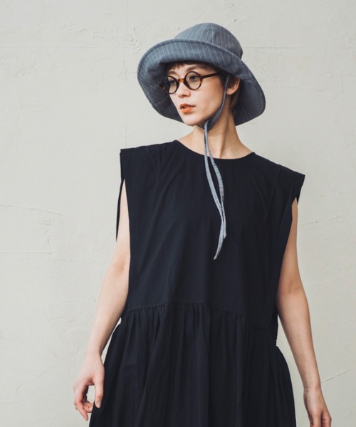 ORIENT MILLINERY(オリエント ミリナリー)の「JANE【ジェーン】(ハット・レディース・グレー/キナリ・FREE)」の22枚目の写真