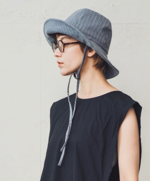 ORIENT MILLINERY(オリエント ミリナリー)の「JANE【ジェーン】(ハット・レディース・グレー/キナリ・FREE)」の21枚目の写真