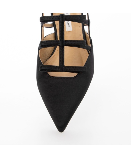 Mode et Jacomo（モードエジャコモ）の「リボンフラットバックベルトパンプス（パンプス・レディース・ピンク系その他/ライラック/ホワイト系その他2/ブラック系その他・22.5cm/23cm/24.5cm/24cm/23.5cm）」の9枚目の写真