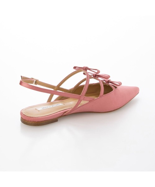 Mode et Jacomo（モードエジャコモ）の「リボンフラットバックベルトパンプス（パンプス・レディース・ピンク系その他/ライラック/ホワイト系その他2/ブラック系その他・22.5cm/23cm/24.5cm/24cm/23.5cm）」の19枚目の写真