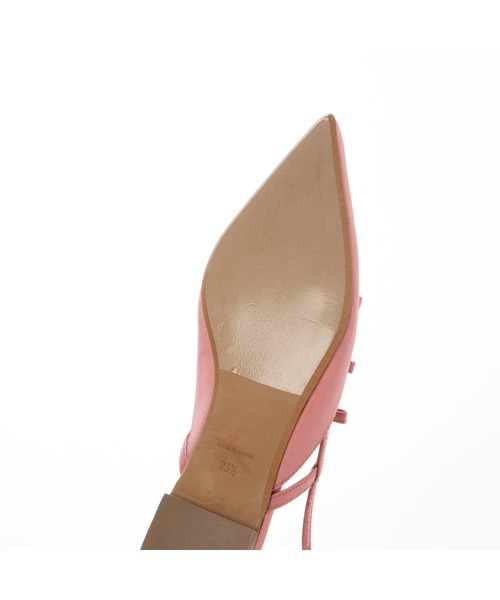 Mode et Jacomo（モードエジャコモ）の「リボンフラットバックベルトパンプス（パンプス・レディース・ピンク系その他/ライラック/ホワイト系その他2/ブラック系その他・22.5cm/23cm/24.5cm/24cm/23.5cm）」の21枚目の写真
