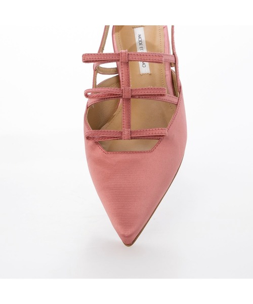 Mode et Jacomo（モードエジャコモ）の「リボンフラットバックベルトパンプス（パンプス・レディース・ピンク系その他/ライラック/ホワイト系その他2/ブラック系その他・22.5cm/23cm/24.5cm/24cm/23.5cm）」の10枚目の写真