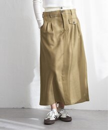 ダブルウエストスカート