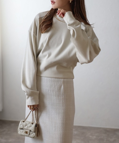 model：H165 着用サイズ：FREE