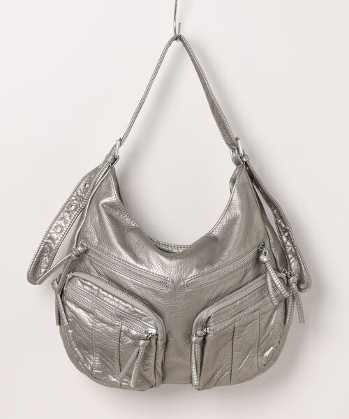 RRL ヴィンテージ風 ワックス加工防水 ショルダーバッグ グリーン 中古・古着通販】POLO RALPH LAUREN (ポロ・ラルフローレン