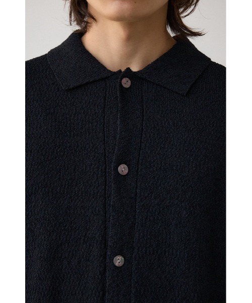 AZUL by moussy(アズールバイマウジー)の「スポンディッシュブークレーニットカーディガン(カーディガン/ボレロ・メンズ・ライトブルー/ブラック/グレー・FREE)」の10枚目の写真