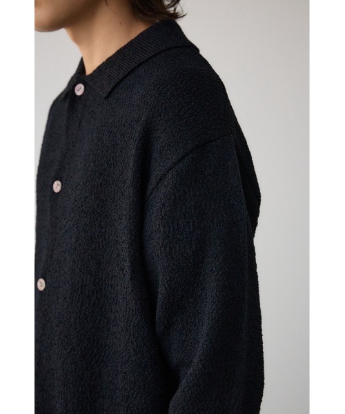 AZUL by moussy(アズールバイマウジー)の「スポンディッシュブークレーニットカーディガン(カーディガン/ボレロ・メンズ・ライトブルー/ブラック/グレー・FREE)」の11枚目の写真