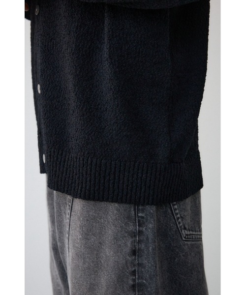 AZUL by moussy(アズールバイマウジー)の「スポンディッシュブークレーニットカーディガン(カーディガン/ボレロ・メンズ・ライトブルー/ブラック/グレー・FREE)」の14枚目の写真
