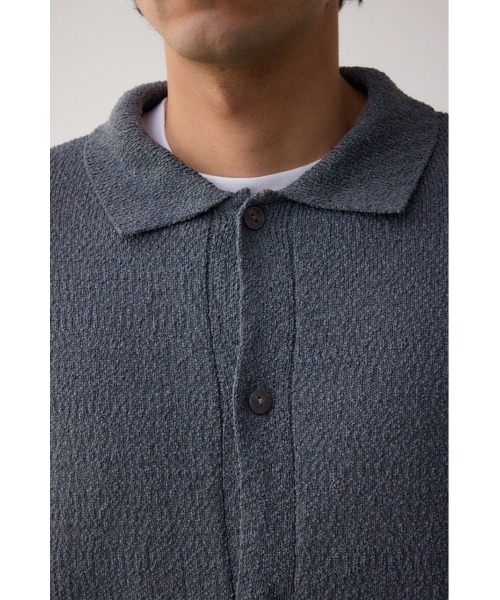 AZUL by moussy(アズールバイマウジー)の「スポンディッシュブークレーニットカーディガン(カーディガン/ボレロ・メンズ・ライトブルー/ブラック/グレー・FREE)」の21枚目の写真