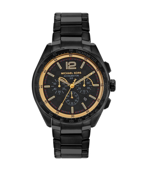 MICHAEL KORS(マイケルコース)の「マイケル・コース 腕時計 メンズ アナログ ステンレス MK9179(アナログ腕時計・メンズ・ブラック・FREE)」の2枚目の写真