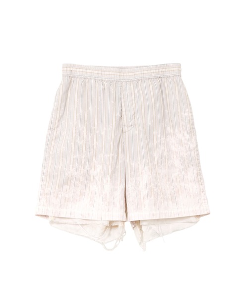 Bleached Stripe Shorts