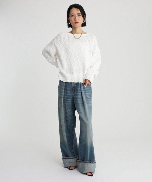 BABYLONE(バビロン)の「【HAIKURE】CANDYデニム(デニムパンツ・レディース・ブルー・25/24/26)」の17枚目の写真