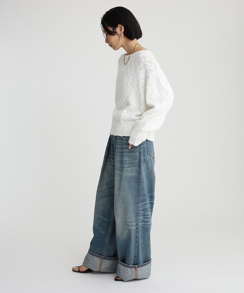 BABYLONE(バビロン)の「【HAIKURE】CANDYデニム(デニムパンツ・レディース・ブルー・25/24/26)」の18枚目の写真