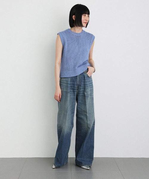 BABYLONE(バビロン)の「【HAIKURE】CANDYデニム(デニムパンツ・レディース・ブルー・25/24/26)」の21枚目の写真