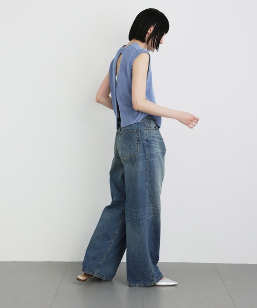 BABYLONE(バビロン)の「【HAIKURE】CANDYデニム(デニムパンツ・レディース・ブルー・25/24/26)」の22枚目の写真