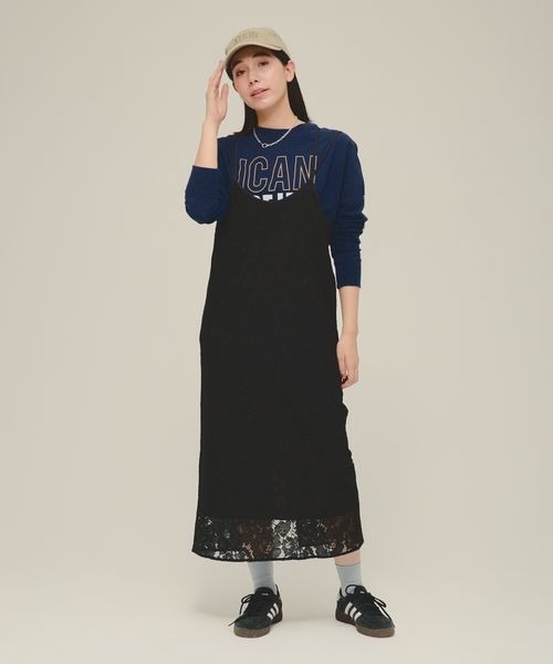 eL（エル）の「【eL】Vintage Logo Cap/288134（キャップ・レディース・アイボリー/カーキ系/ネイビー系・FREE）」の6枚目の写真