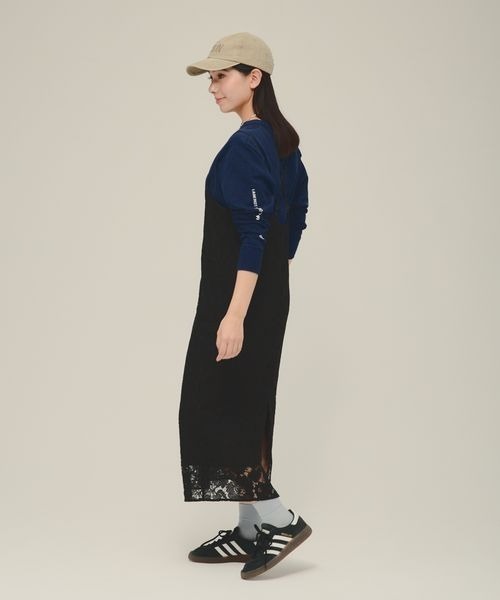 eL（エル）の「【eL】Vintage Logo Cap/288134（キャップ・レディース・アイボリー/カーキ系/ネイビー系・FREE）」の7枚目の写真