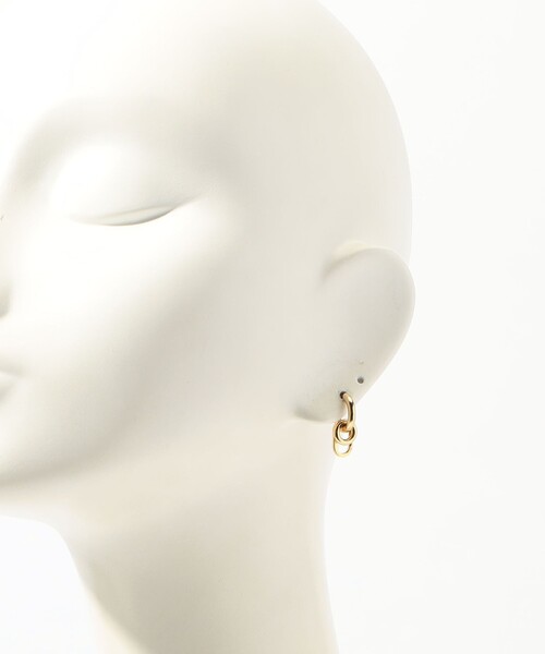 Laura Lombardi（ローラロンバルディ）の「LAURA LOMBARDI FARA ピアス（ピアス（両耳用）・レディース・ゴールド・FREE）」の5枚目の写真