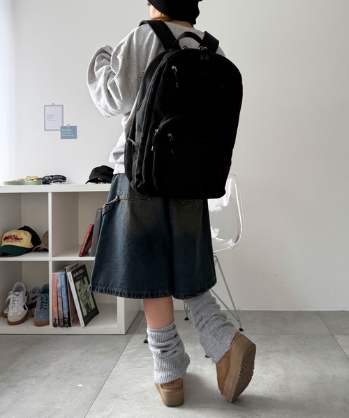 Dickies(ディッキーズ)の「∴WEGO/Dickies ARCHLOGO STUDENTPACK(バックパック/リュック・レディース・ブラック・FREE)」の4枚目の写真