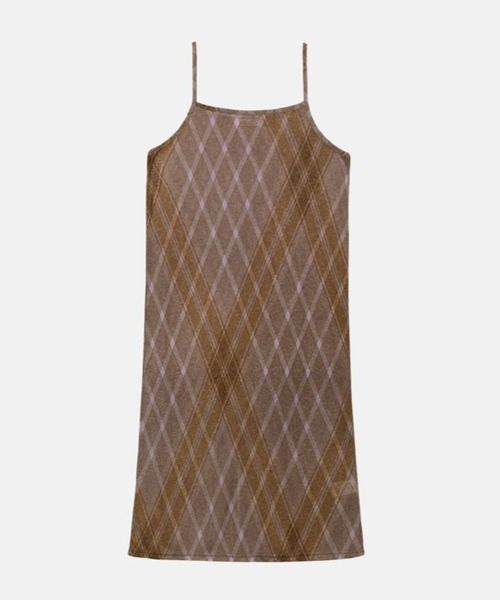 ALAND（エーランド）の「3.3 Field Trip／シアーチェックワンピース（ワンピース・レディース・ピンク/ライトブルー・FREE）」の19枚目の写真