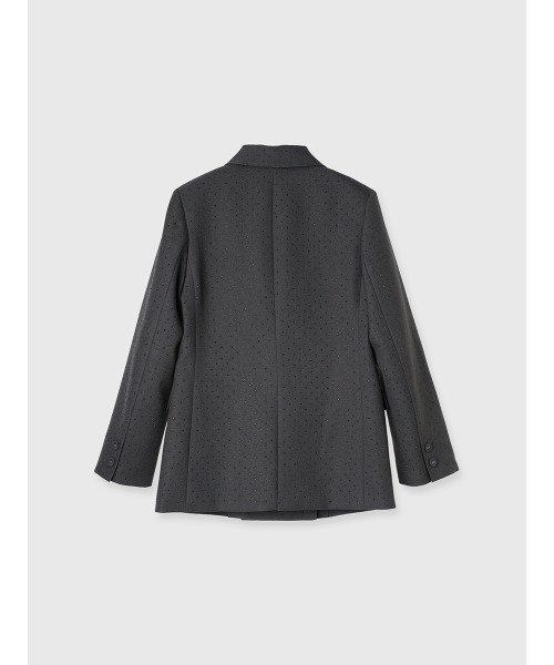 ビジュートリムテーラードジャケット（テーラードジャケット）｜eimy  