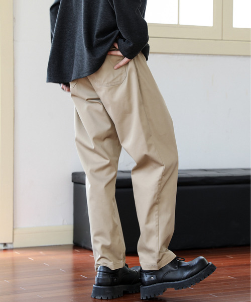 Dickies（ディッキーズ）の「【neos】GENUINE DICKIES ジェニュイン ディッキーズ ツイル チノ シェフ パンツ（チノパンツ・メンズ・ベージュ/チャコールグレー/ブラック/カーキ・MEDIUM/LARGE/X-LARGE）」の12枚目の写真