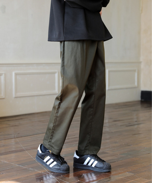Dickies（ディッキーズ）の「【neos】GENUINE DICKIES ジェニュイン ディッキーズ ツイル チノ シェフ パンツ（チノパンツ・メンズ・ベージュ/チャコールグレー/ブラック/カーキ・MEDIUM/LARGE/X-LARGE）」の20枚目の写真