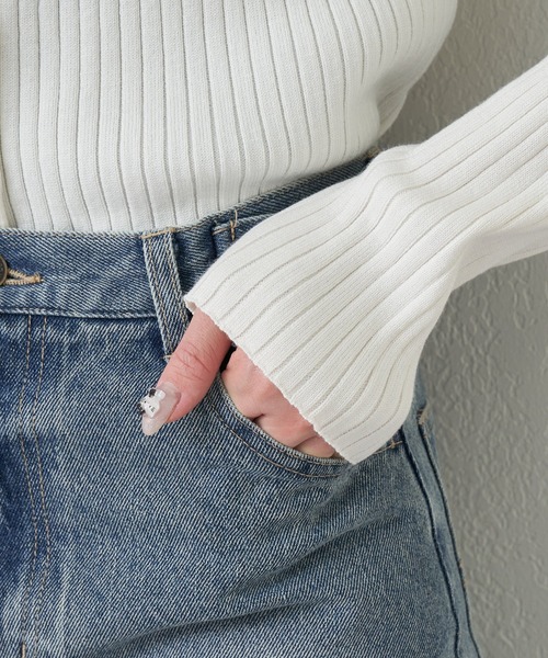 RAY CASSIN(レイカズン)の「ピグメントデニムミニスカート(デニムスカート・レディース・ブラウン・M)」の17枚目の写真