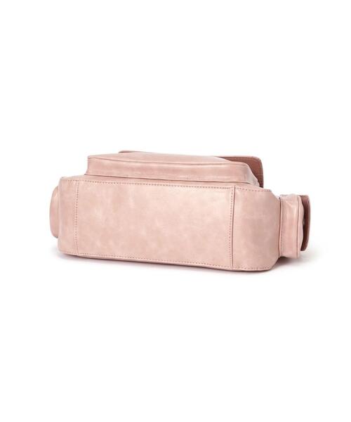 FREE'S MART（フリーズマート）の「◆3ポケバッグ（ショルダーバッグ・レディース・ブラック/ピンク・ﾌﾘ-）」の11枚目の写真