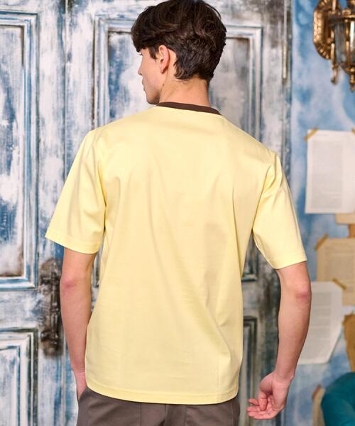 DRESSTERIOR（ドレステリア）の「【接触冷感/抗菌防臭/消臭】ICE CLEAR COTTON ロンドンラビットTシャツ（Tシャツ/カットソー・メンズ・ブラック/ライトブルー/ホワイト/ライトイエロー系・90/91/92/94）」の15枚目の写真